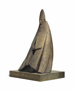 Giacomo Manzù - Grande Cardinale Seduto (Large Seated Cardinal)