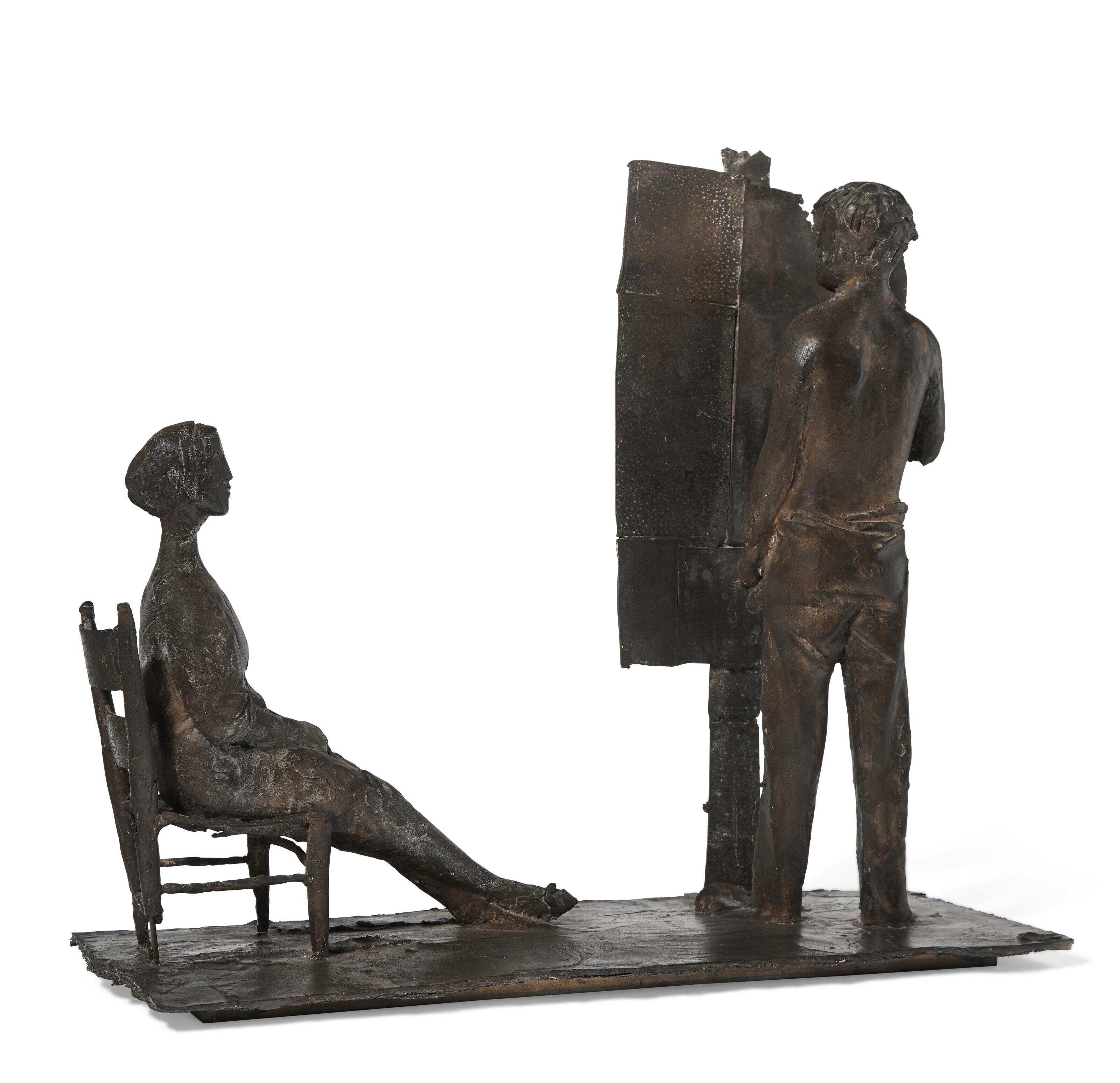 Giacomo Manzù - Pittore e modella