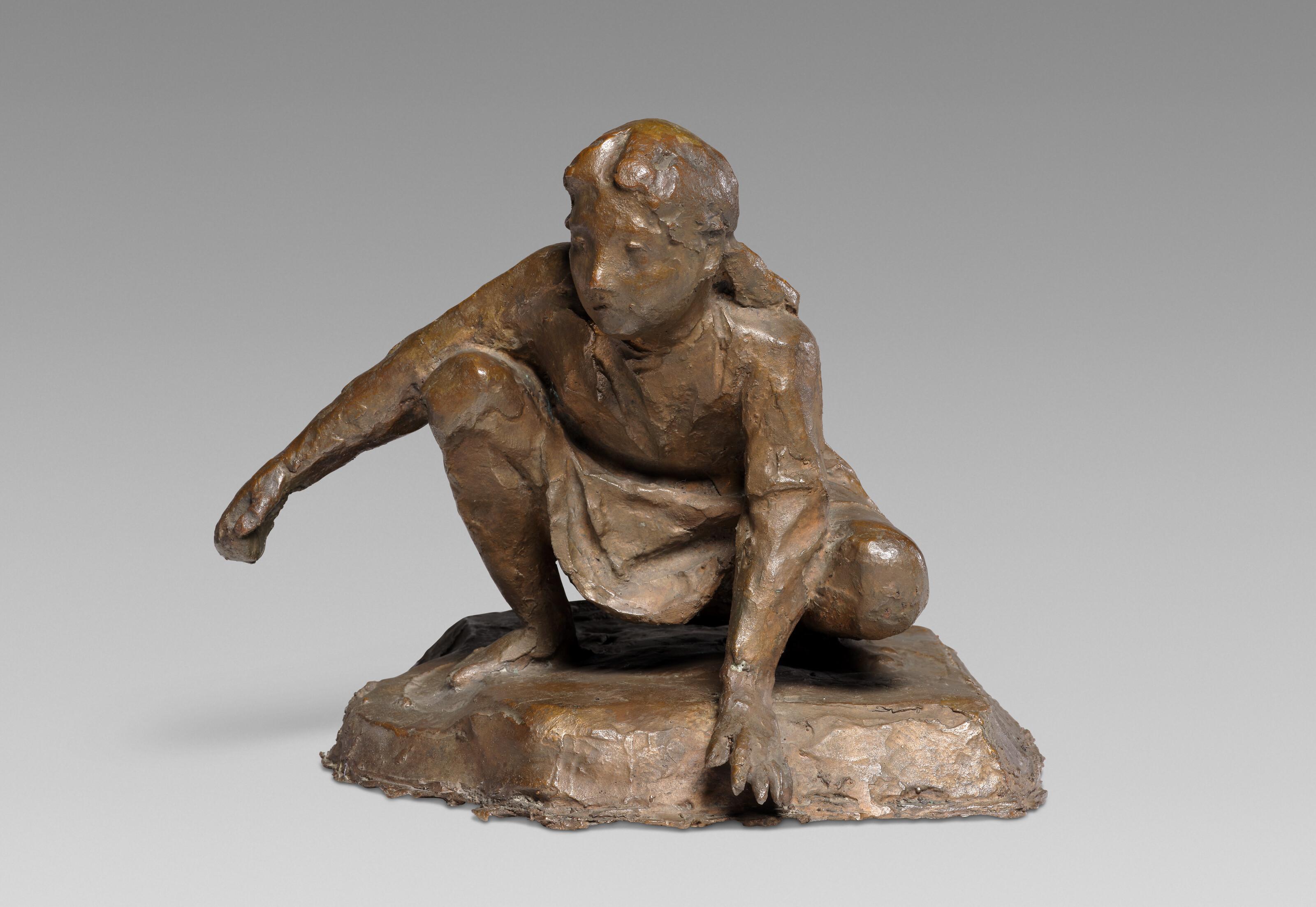 Giacomo Manzù - Ragazza che gioca