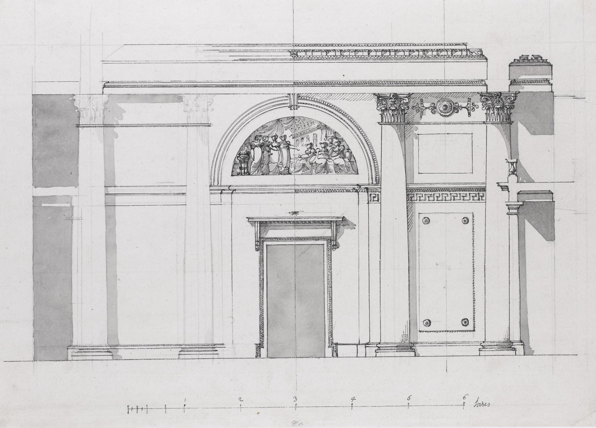 Giacomo Quarenghi - Design For Pavlovsk
