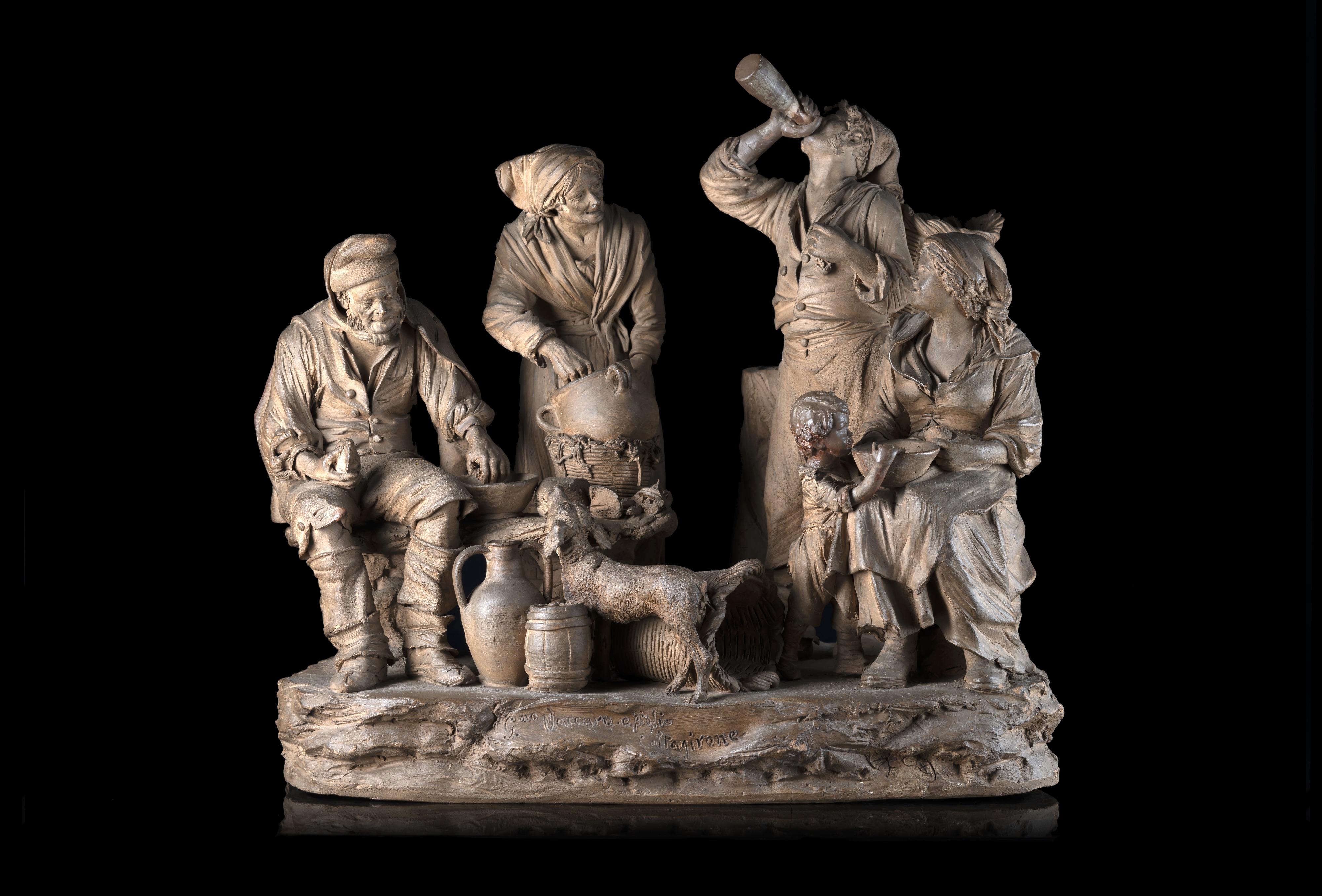 Giacomo Vaccaro - Contadini in sosta