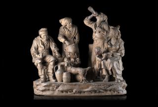 Giacomo Vaccaro - Contadini in sosta