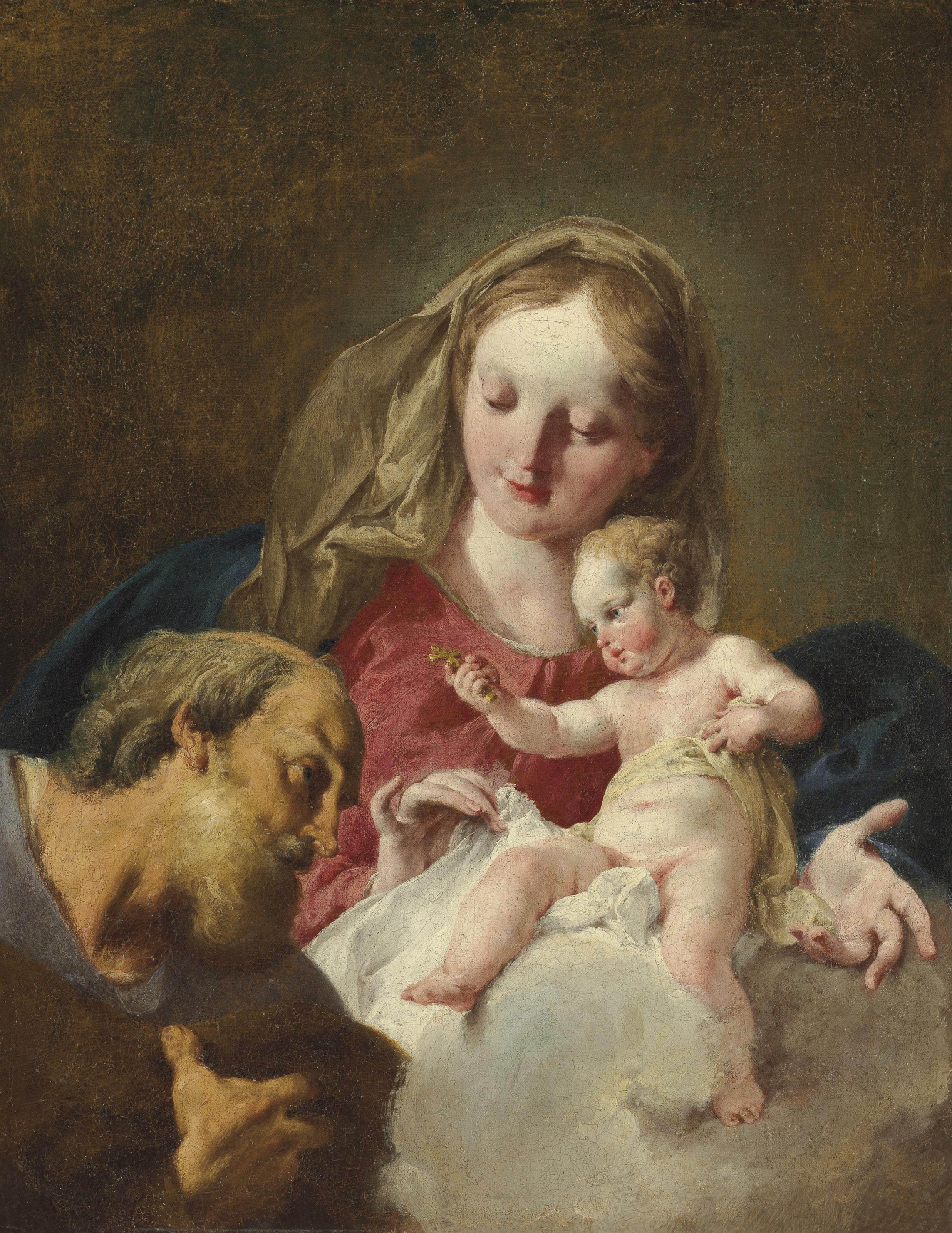 Giambattista Pittoni - The Holy Family