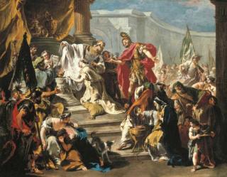 Giambattista Pittoni - The Sacrifice of the daughter of Jephthah