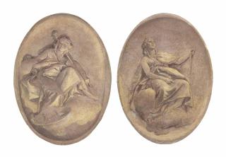 Giambattista Tiepolo - An Allegorical Female Figure; And An Allegory Of Music
