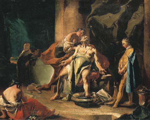 Giambattista Tiepolo - The Death of Seneca