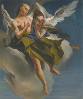 Giambattista Tiepolo - Two Angels In Flight