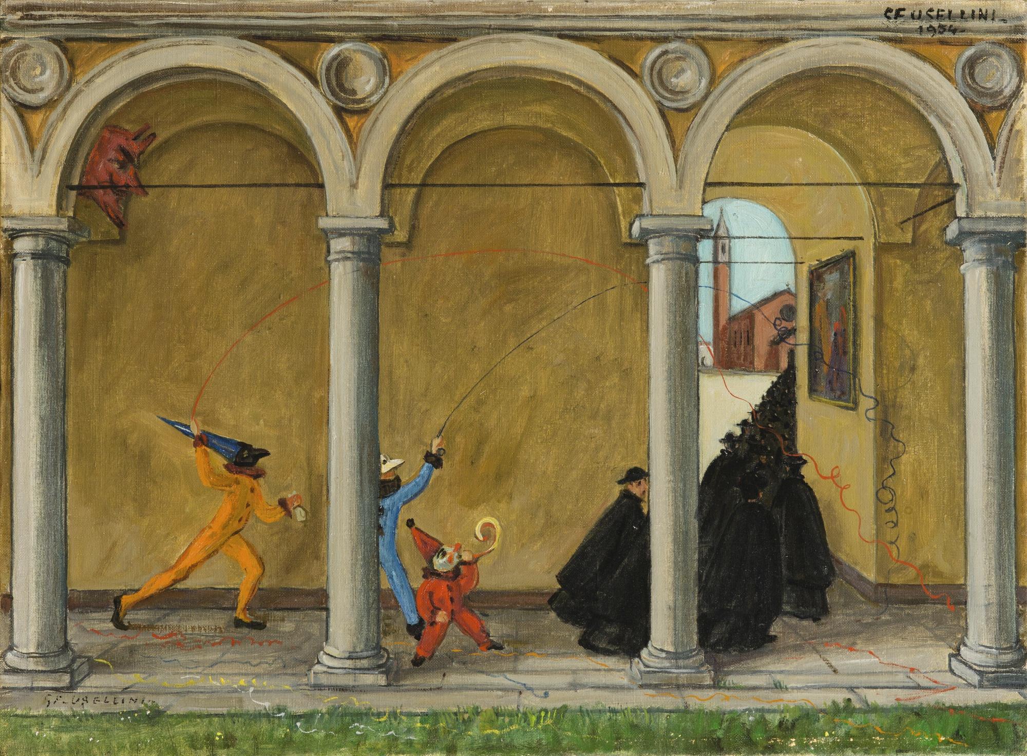 Gian Filippo Usellini - The Masks