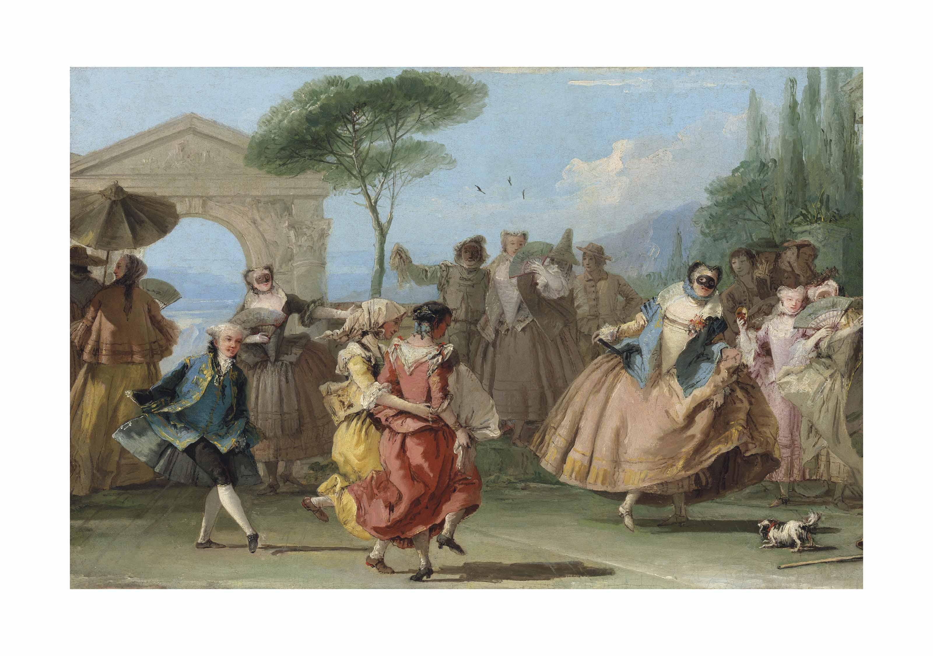 Giandomenico Tiepolo - The Minuet
