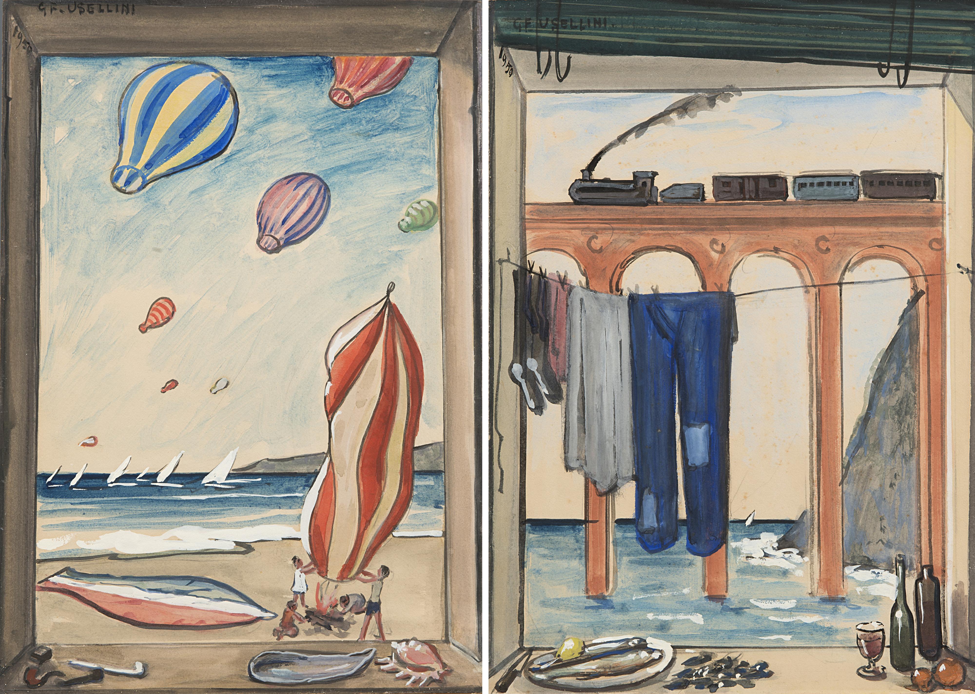 Gianfilippo Usellini - Il vento