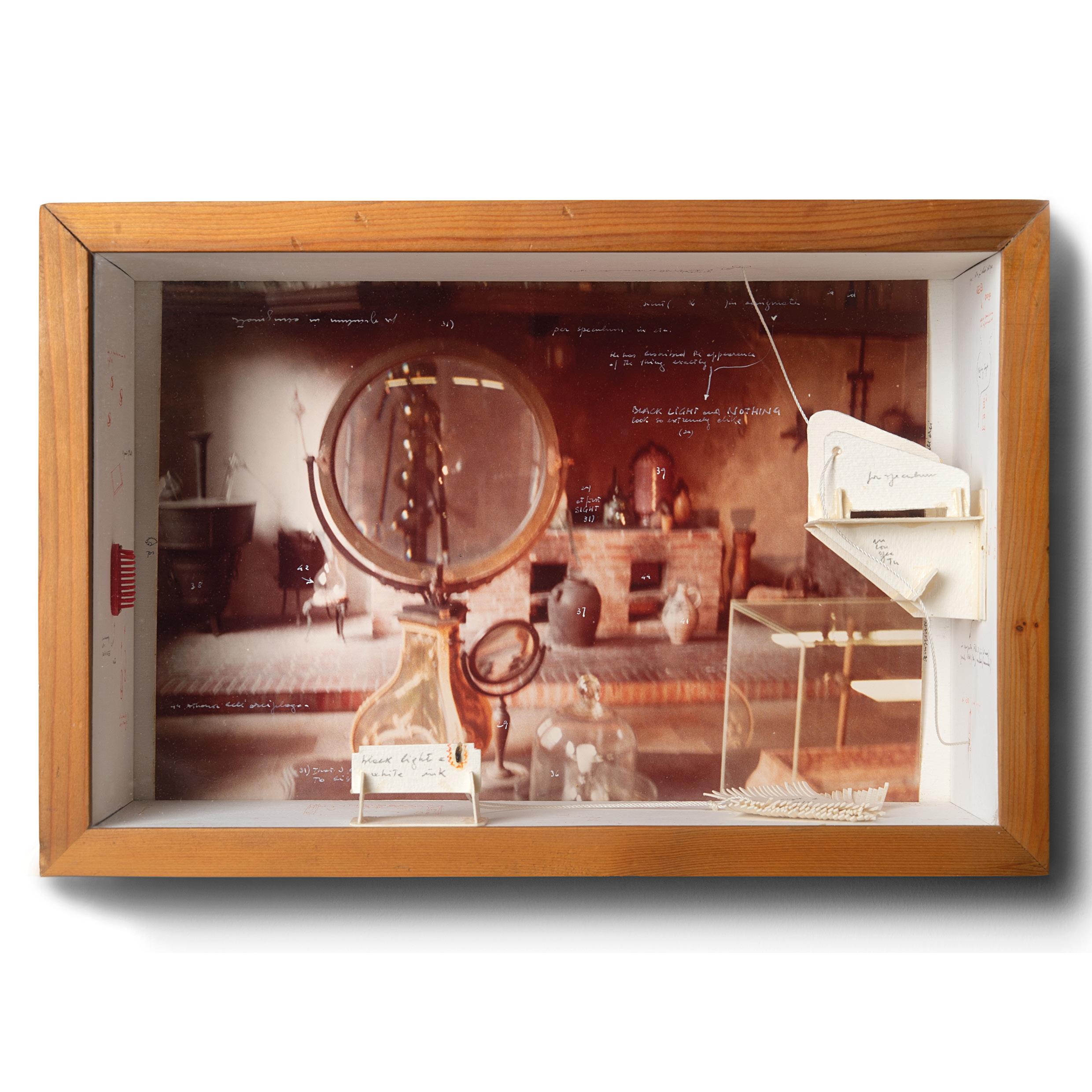 Gianfranco Baruchello - BLACK LIGHT AND NOTHING LOOK EXTREMELY ALIKE