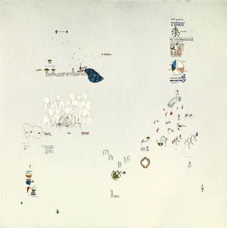 Gianfranco Baruchello - Black Power Leaders in Newark (NJ)