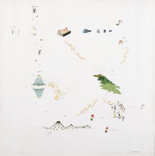 Gianfranco Baruchello - Maremoto nell\'arcipelago