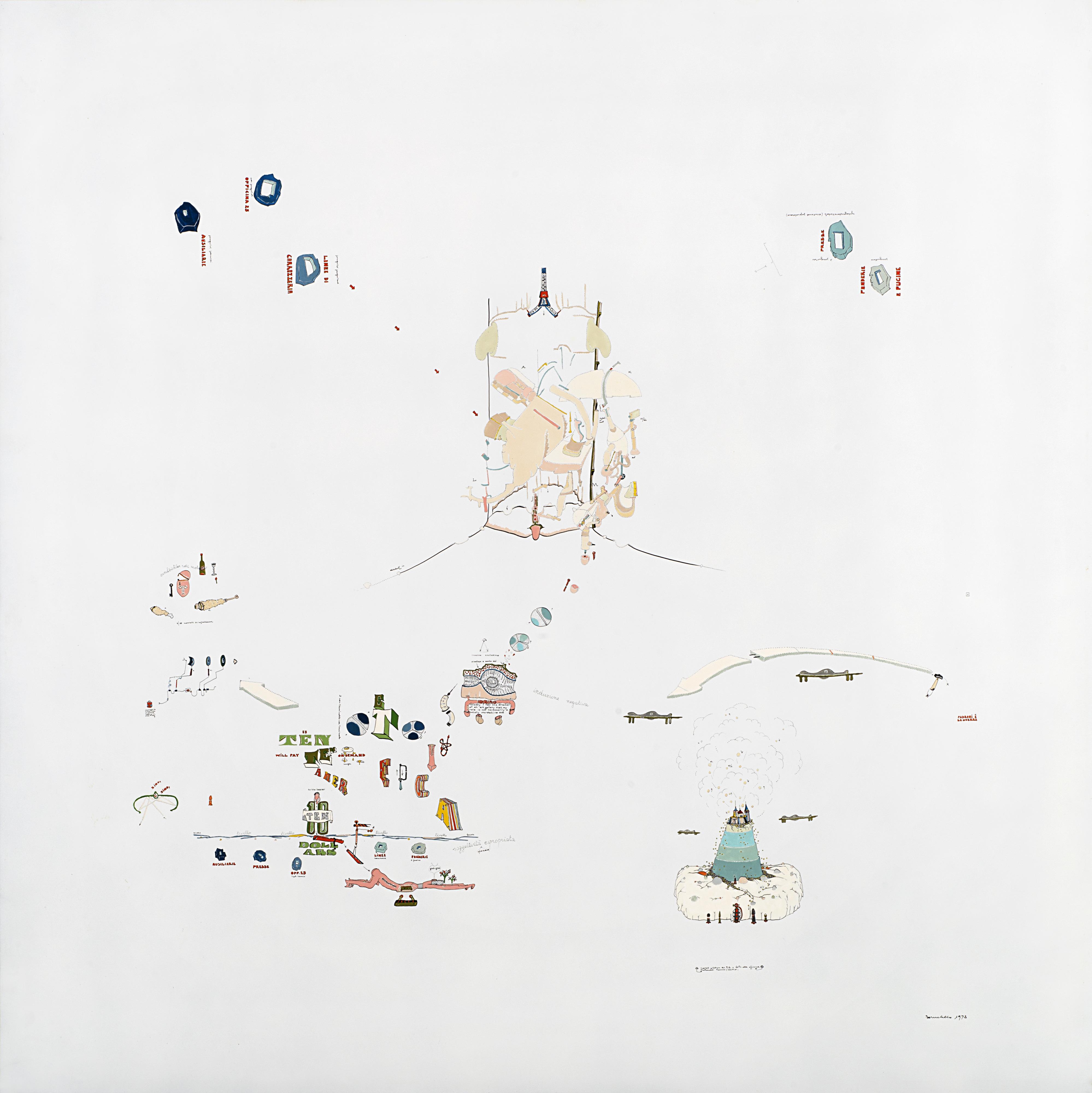 Gianfranco Baruchello - Md par l\'oui dire 3: soggettività espropriata