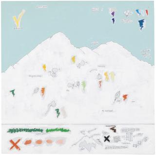 Gianfranco Baruchello - Mont Sainte Marguerite