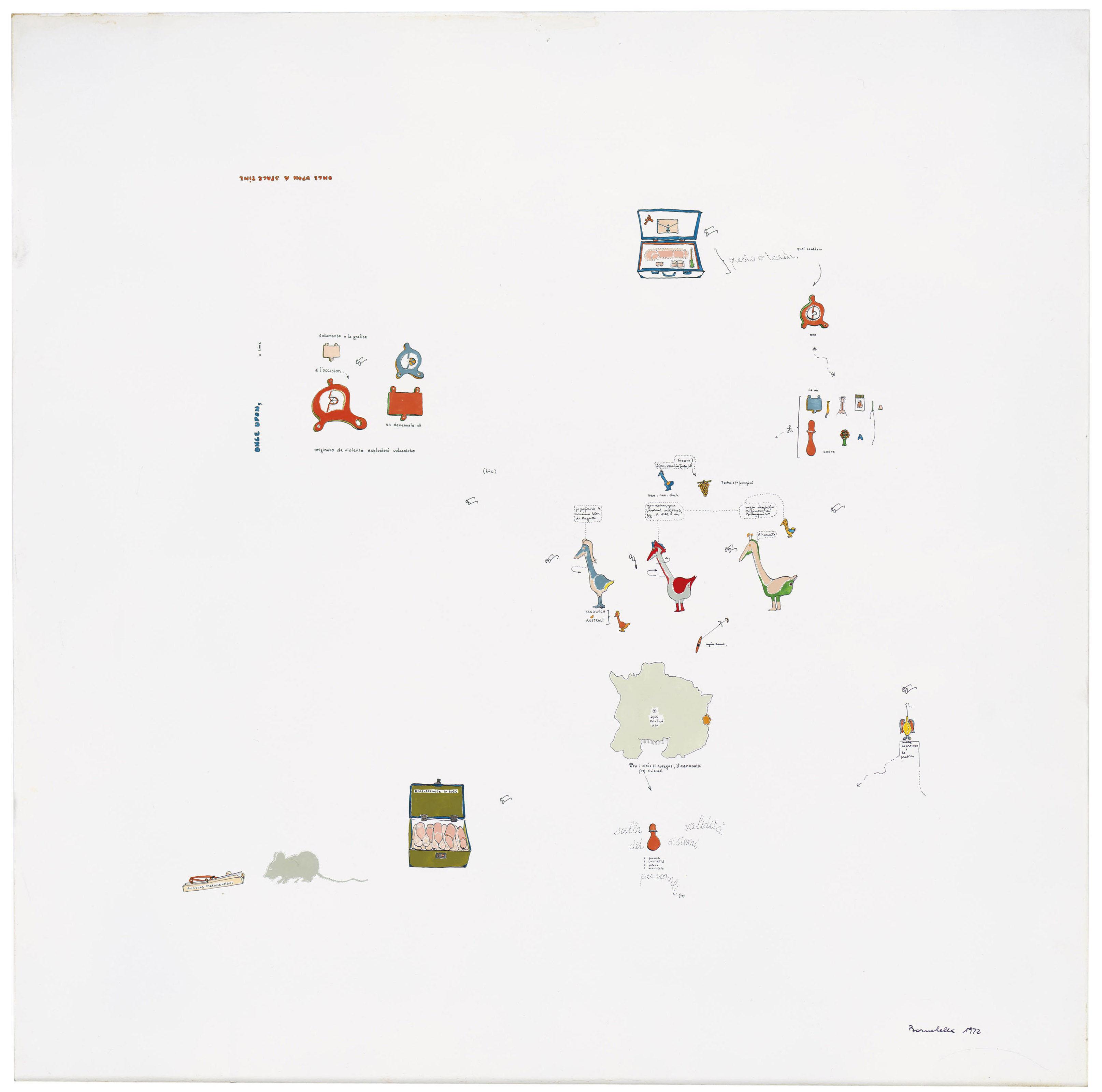 Gianfranco Baruchello - Once Upon a Space Time