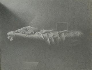 Gianfranco Ferroni - Lettino disfatto - Notte