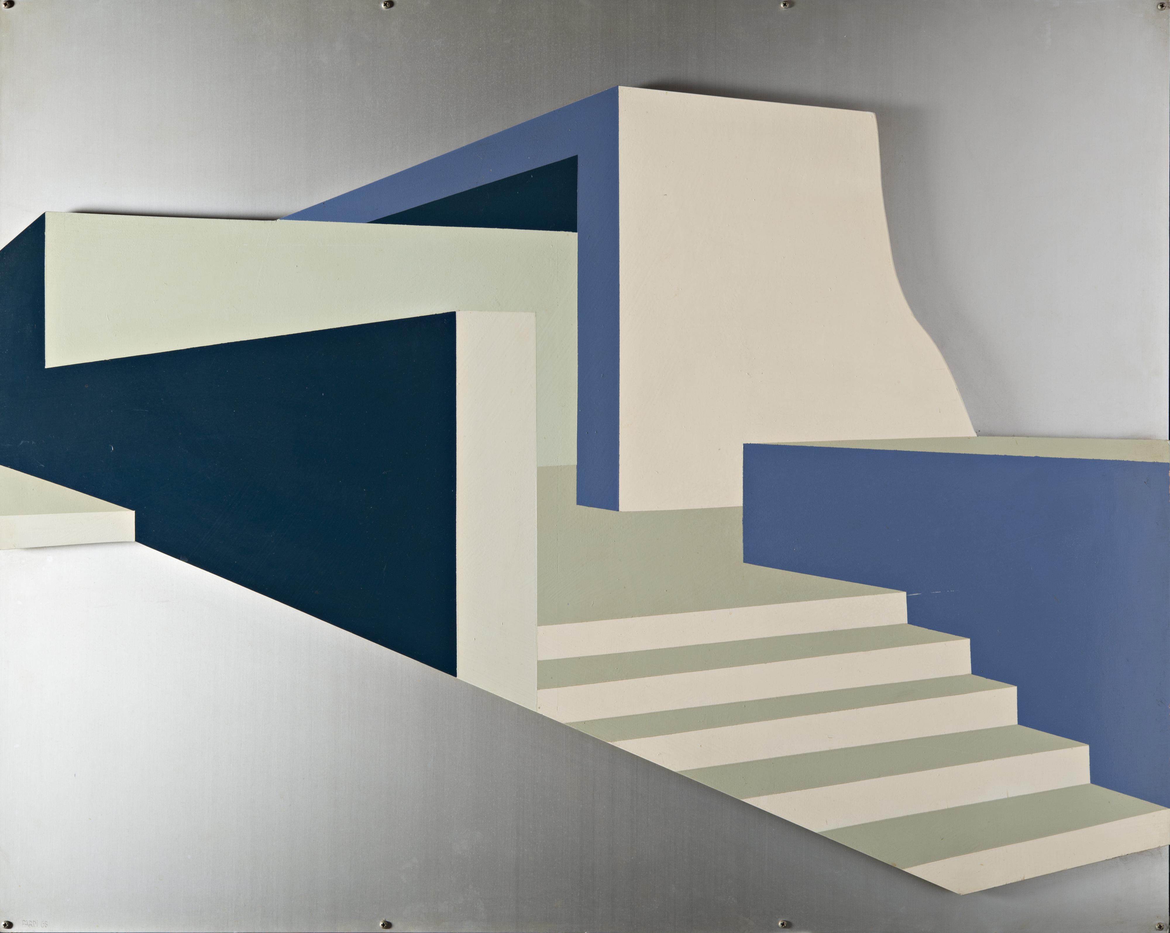 Gianfranco Pardi - Terrazzo con scala