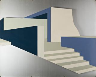 Gianfranco Pardi - Terrazzo con scala