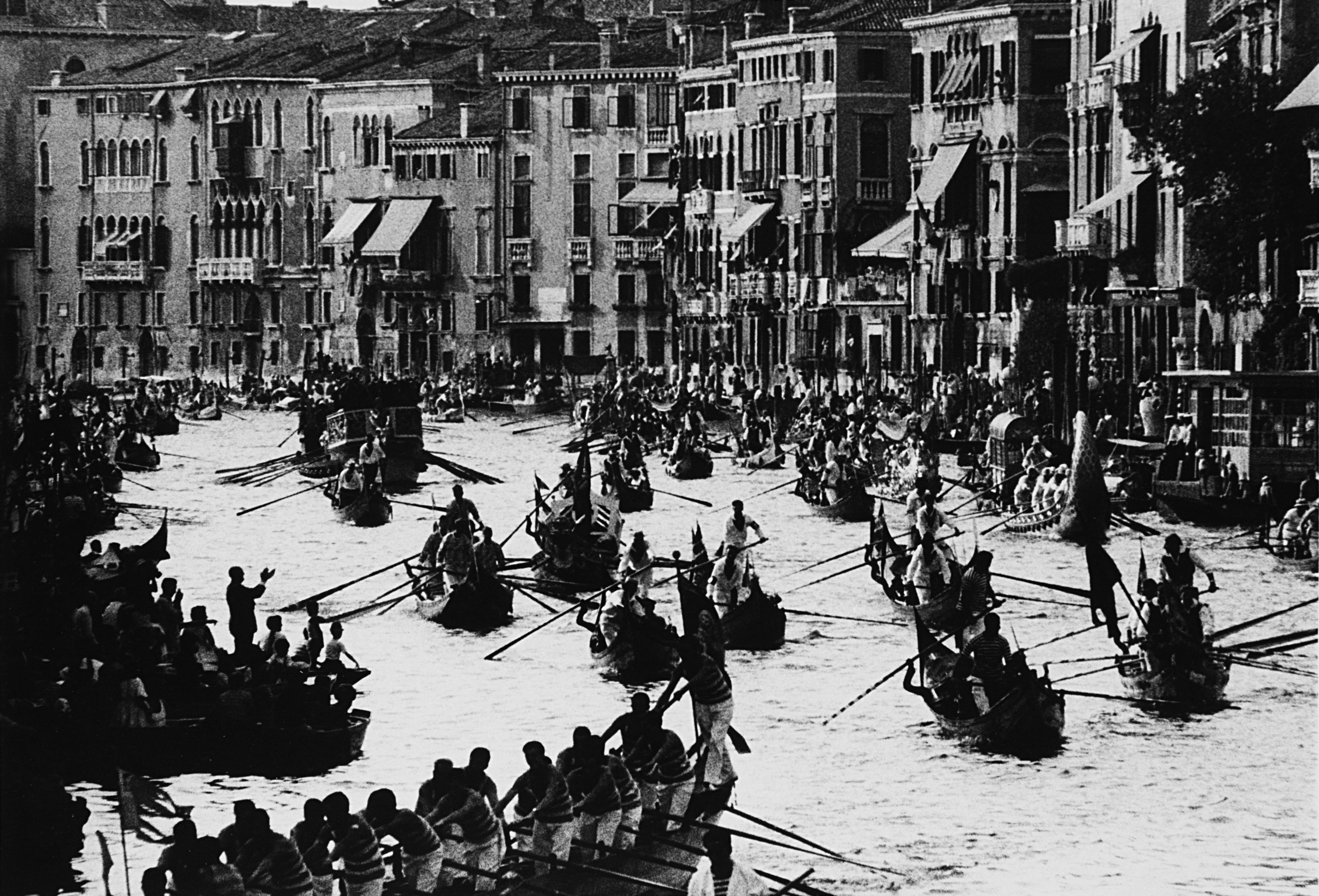 Gianni Berengo Gardin - Regata storica, Venezia, Canal Grande 1960