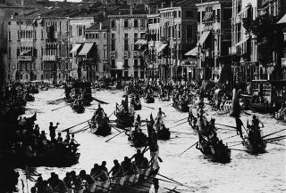 Gianni Berengo Gardin - Regata storica, Venezia, Canal Grande 1960