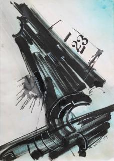 Gianni Bertini - Senza Titolo