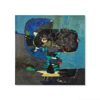 Gianni Dova - Testa di Guerriero