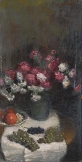 Gianni Maimeri - Composizione con fiori e frutta