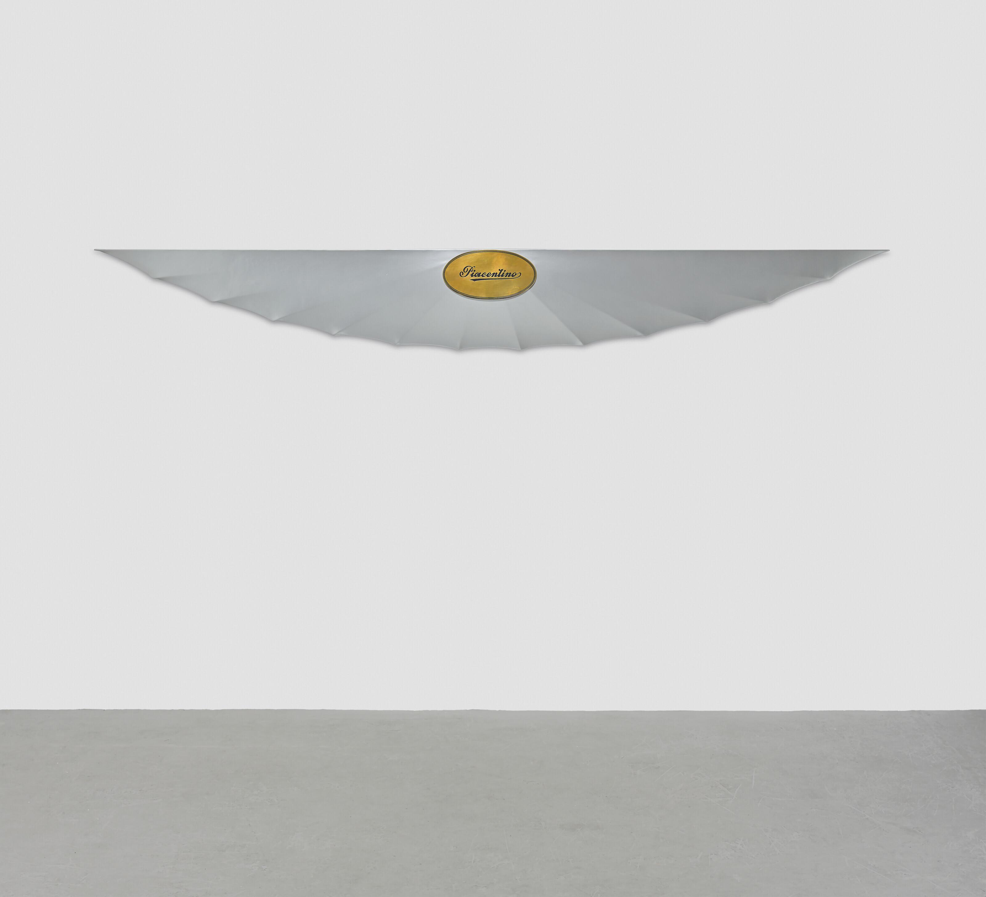 Gianni Piacentino - Pearl Wall Wing with Signed Golden Plate II