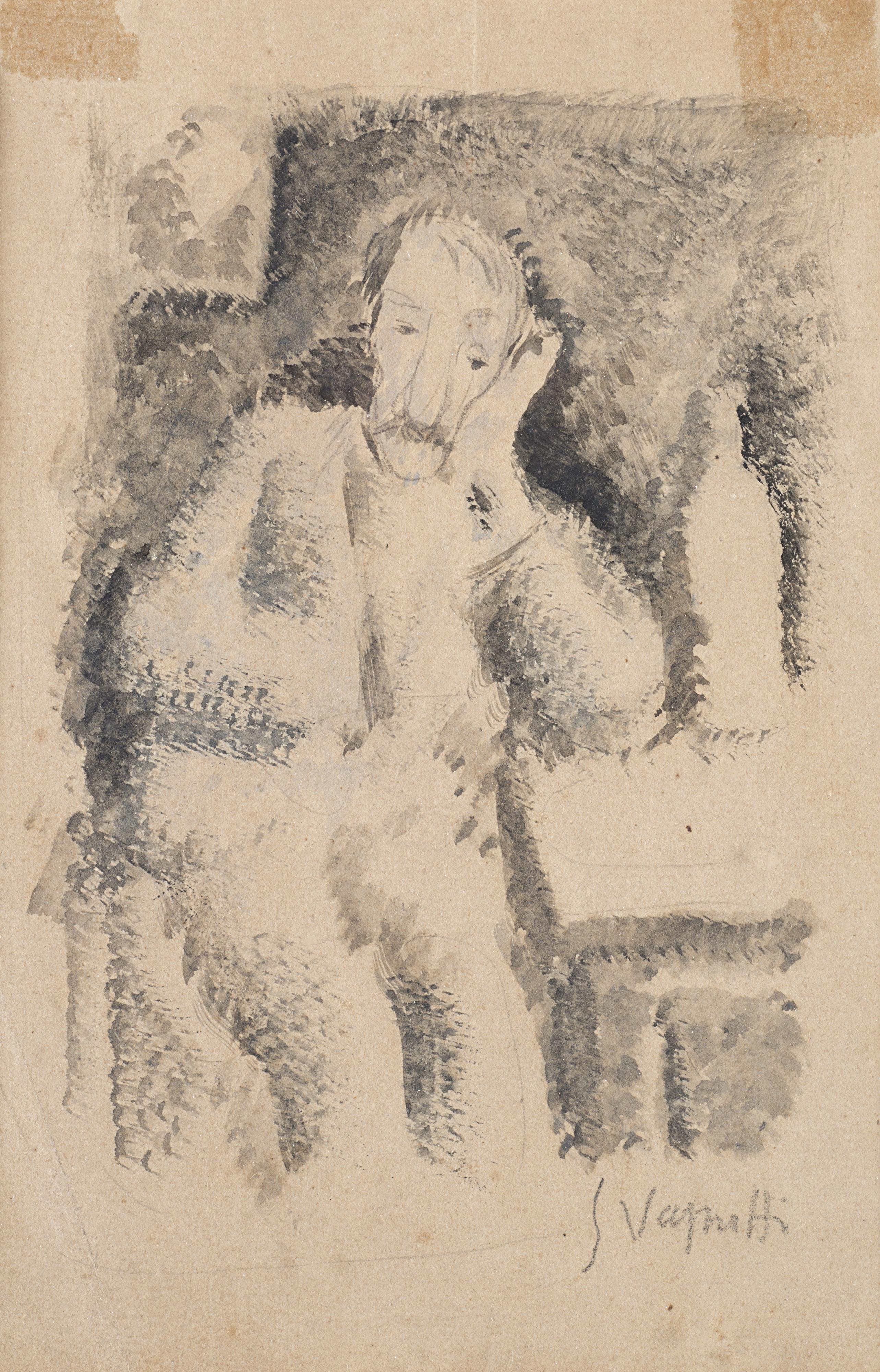 Gianni Vagnetti - Figura in un interno