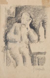 Gianni Vagnetti - Figura in un interno