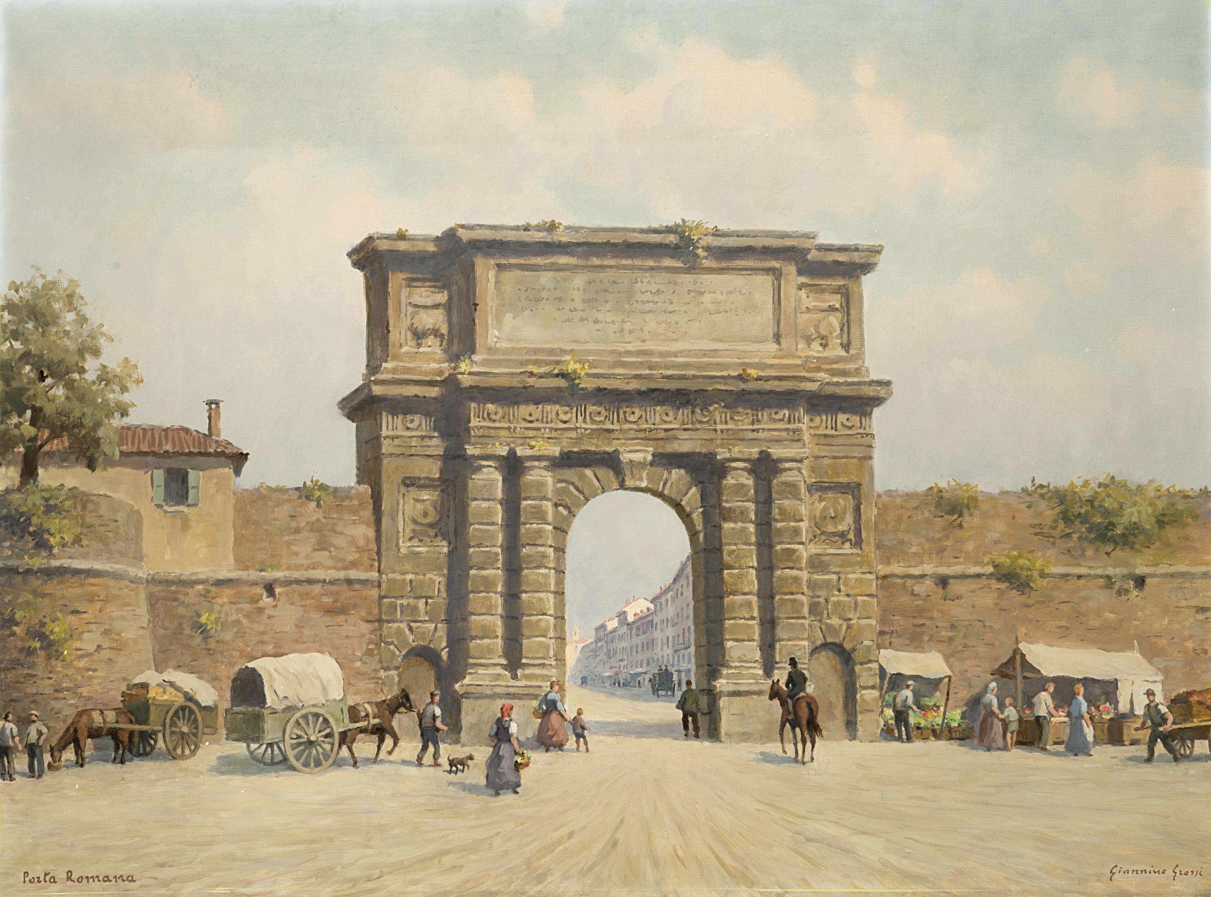 Giannino Grossi - Milano, Porta Romana