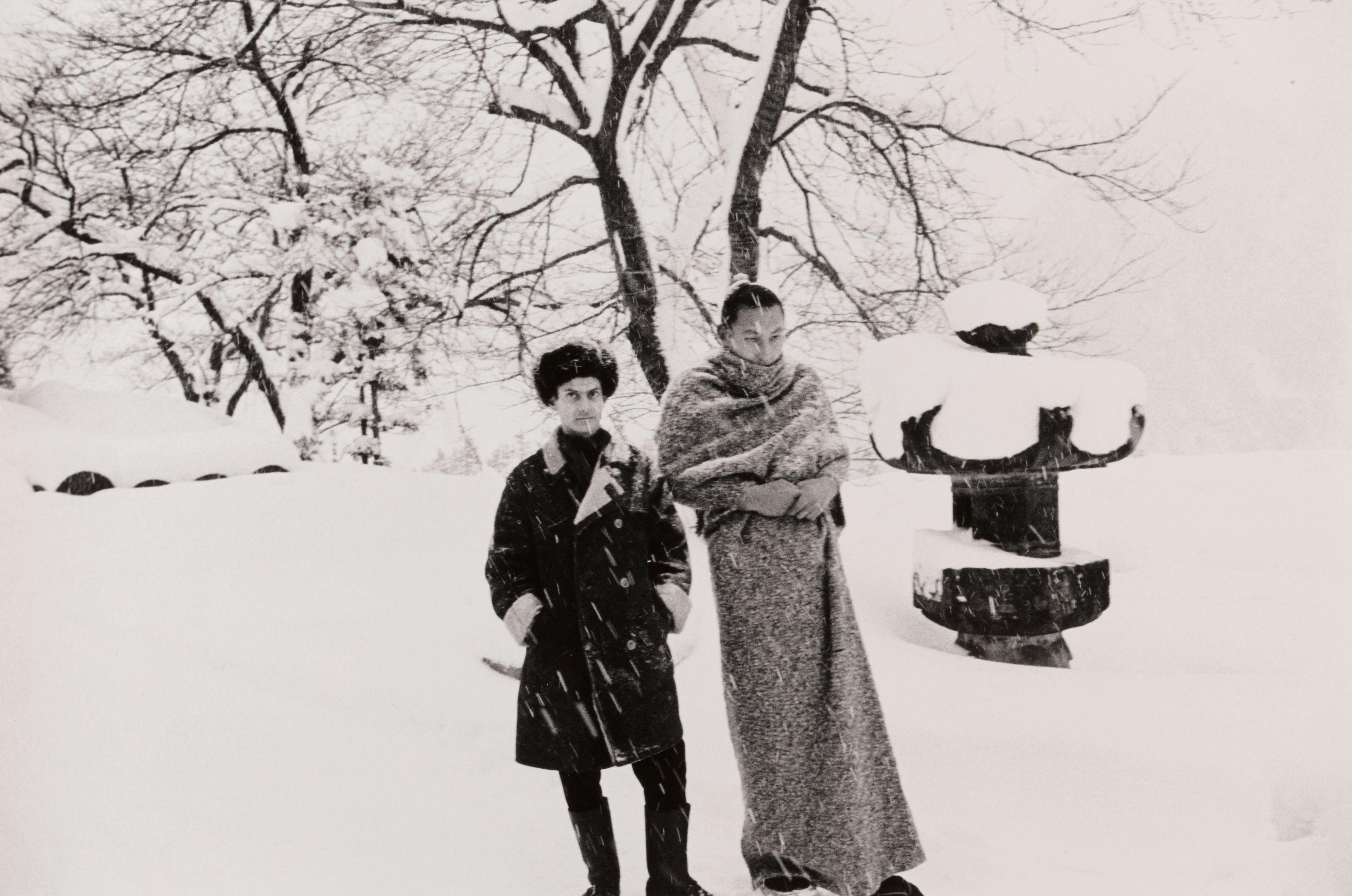 Gideon Lewin - Richard Avedon And Sumo Wrestler, Japan