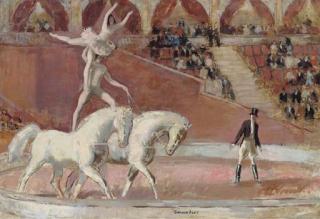 Gifford Beal - Bareback Act