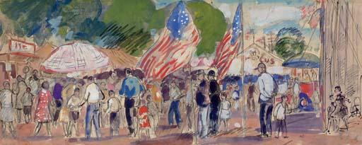 Gifford Beal - Before the Circus