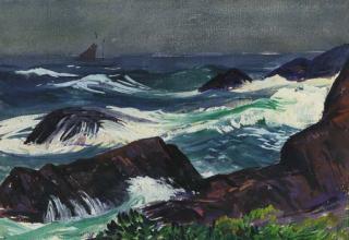 Gifford Beal - Dark Sky, Cape Ann