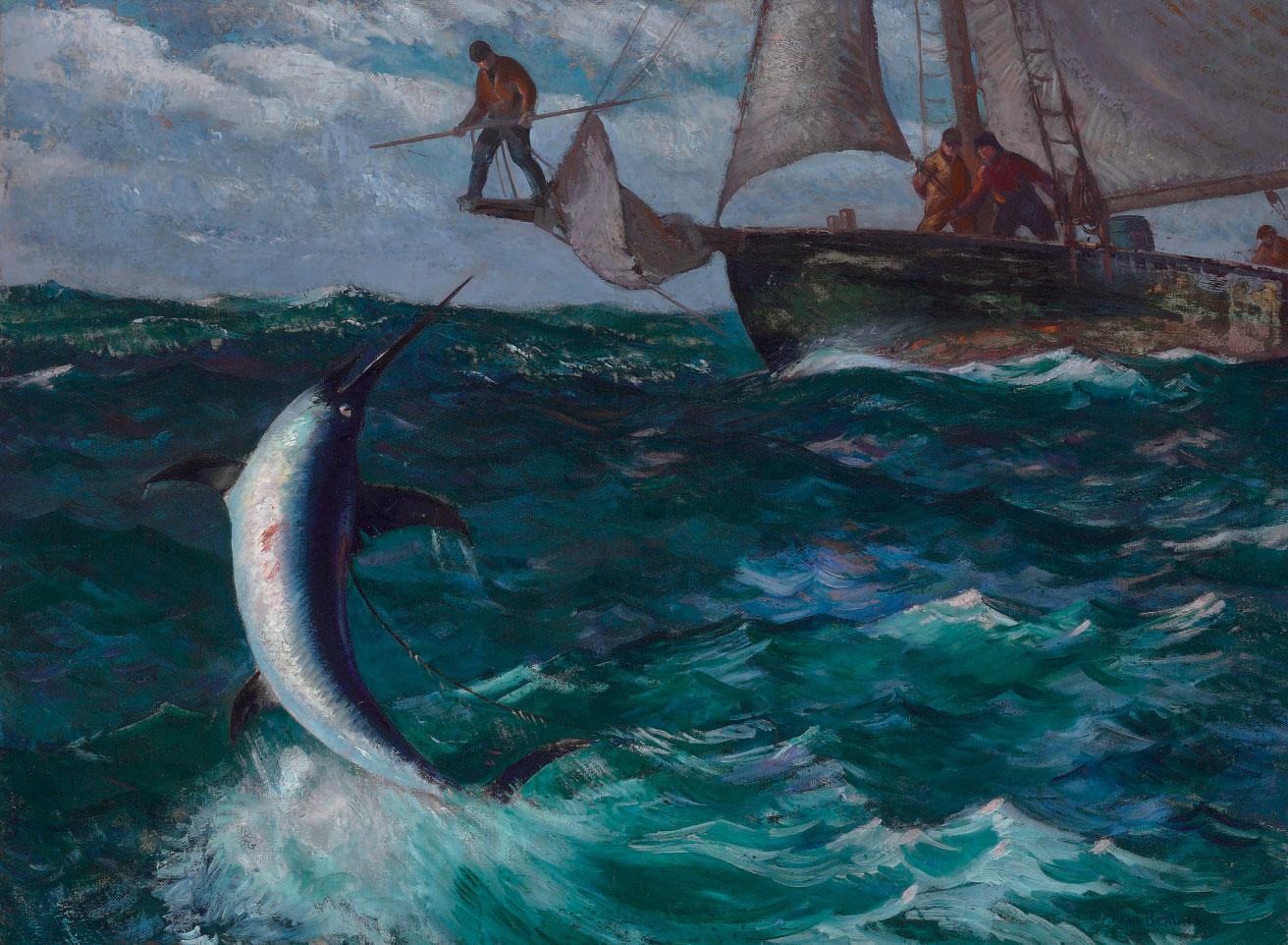 Gifford Beal - Harpooned