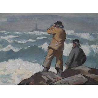 Gifford Reynolds Beal - Rough Weather