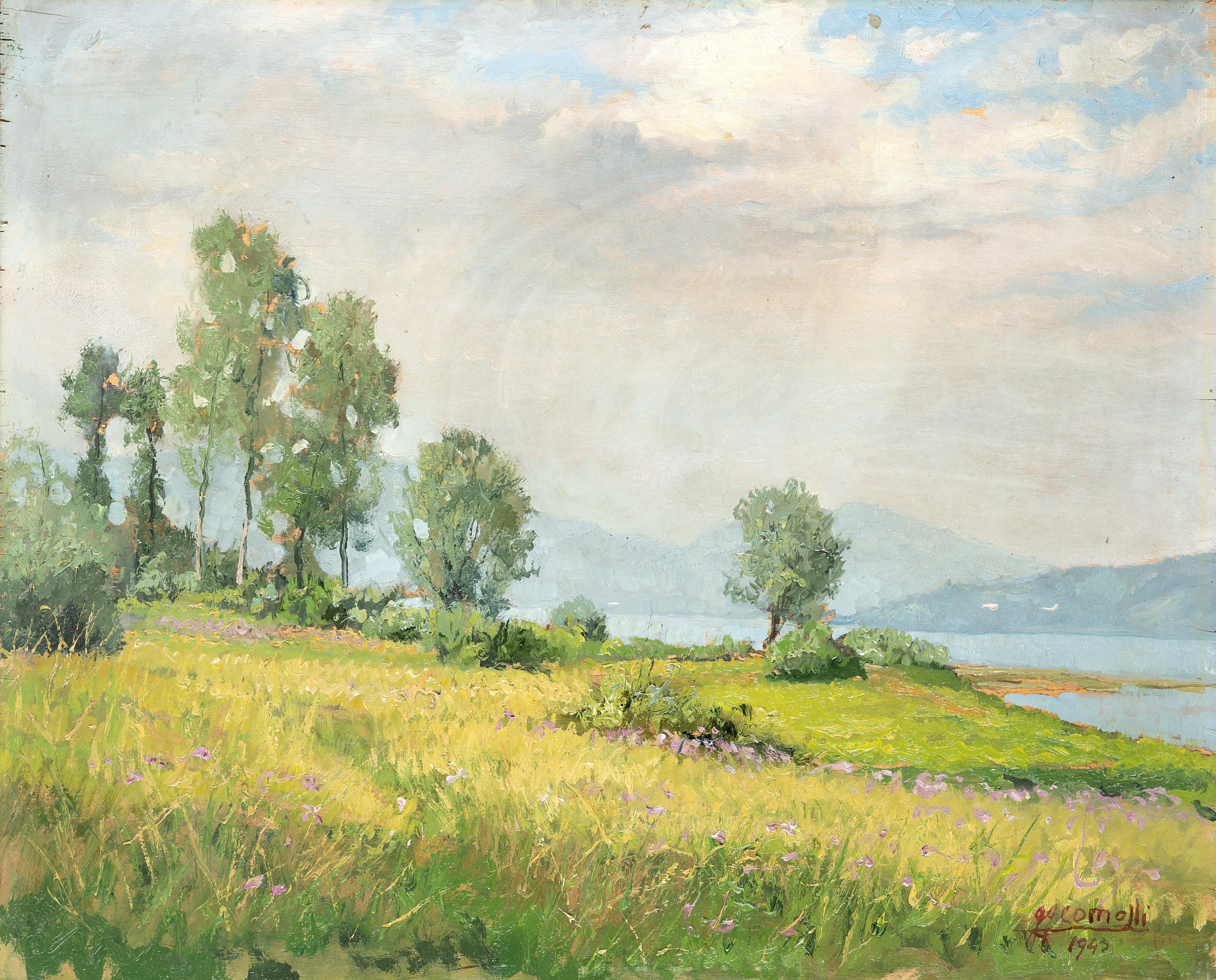 Gigi Comolli - Sulle rive del Lago Maggiore