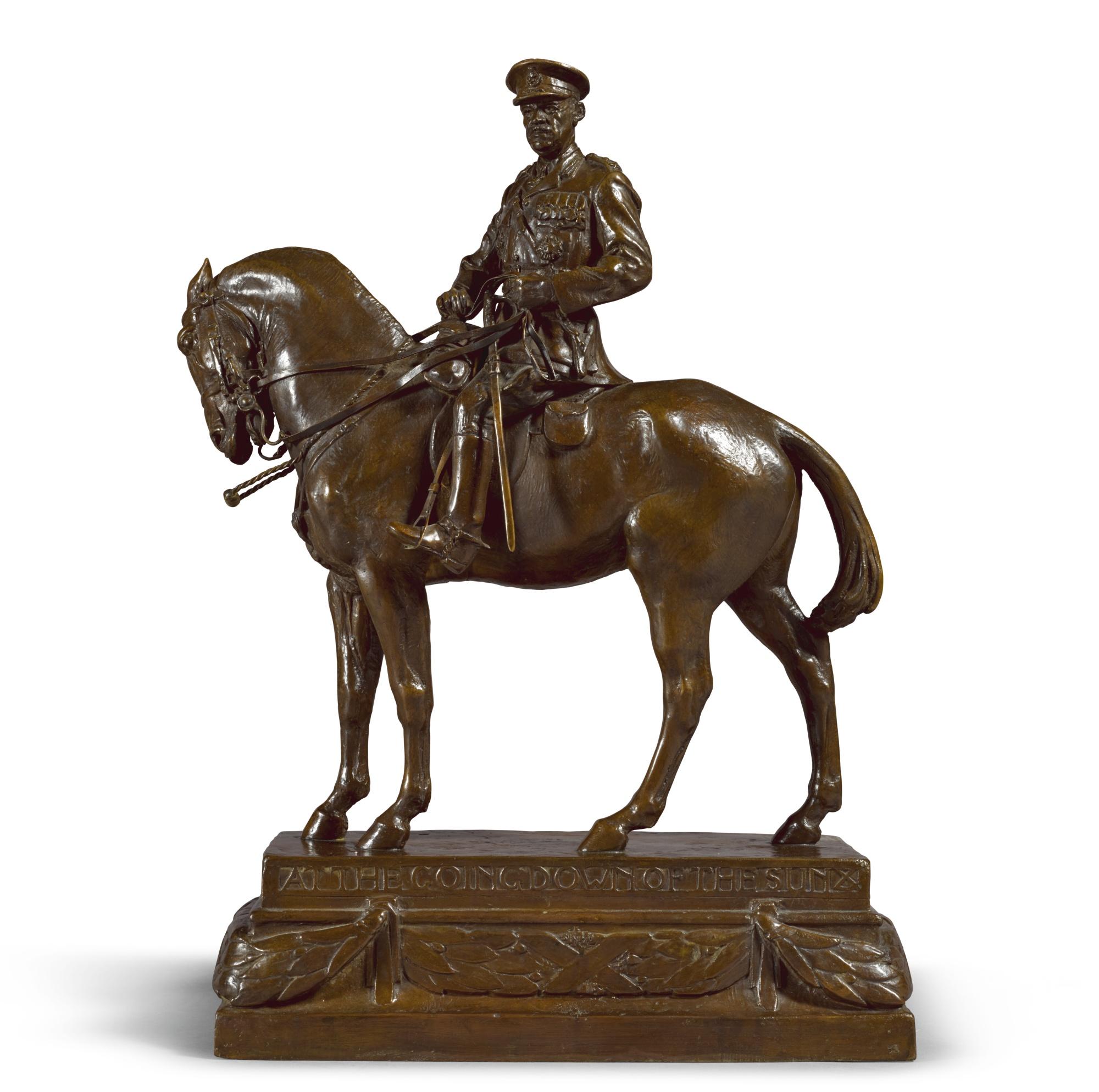 Gilbert Bayes - Earl Haig On Horseback
