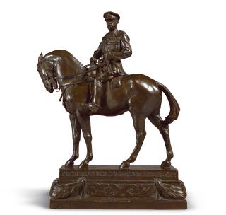 Gilbert Bayes - Earl Haig On Horseback