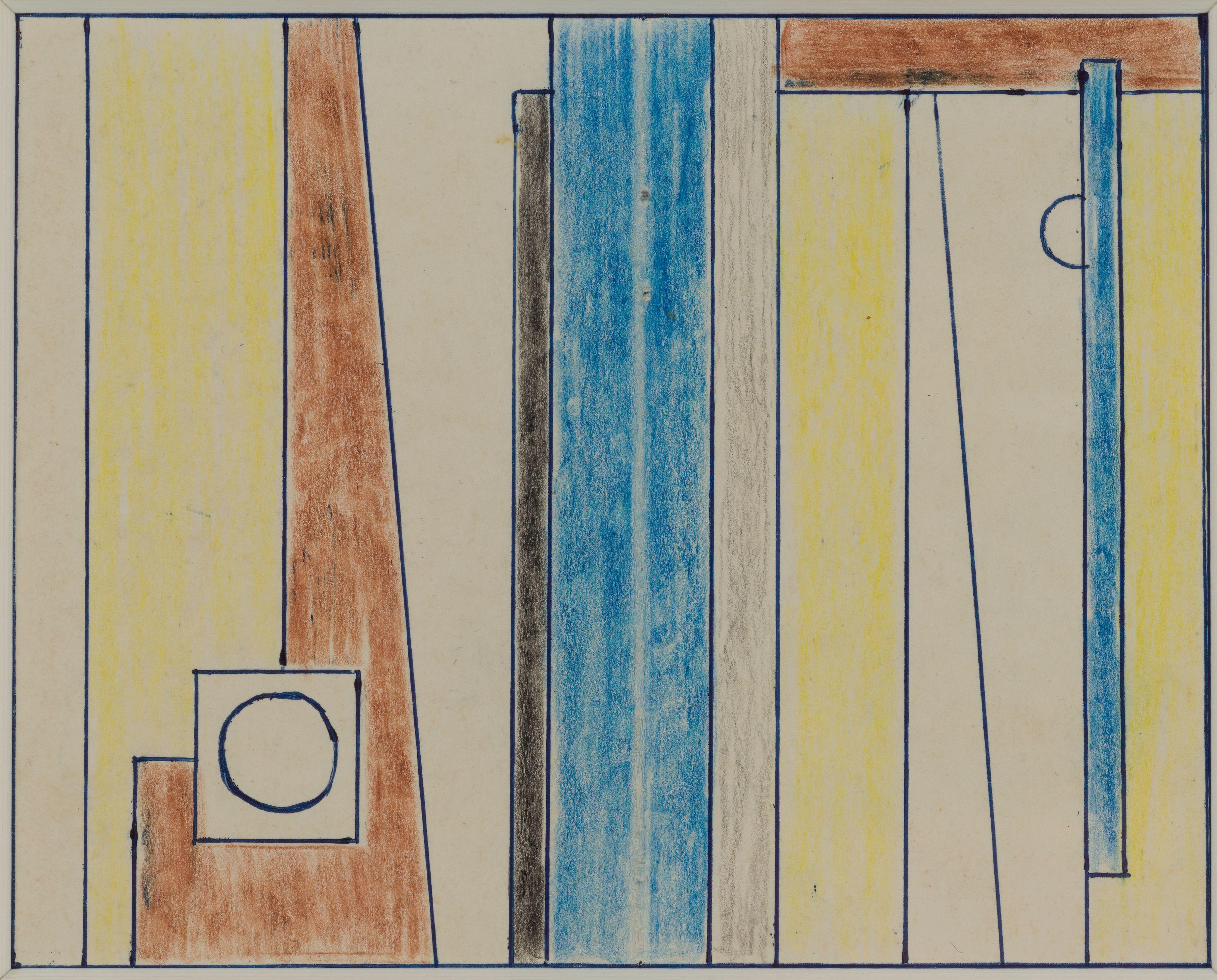 Gilbert Decock - Composition abstraite