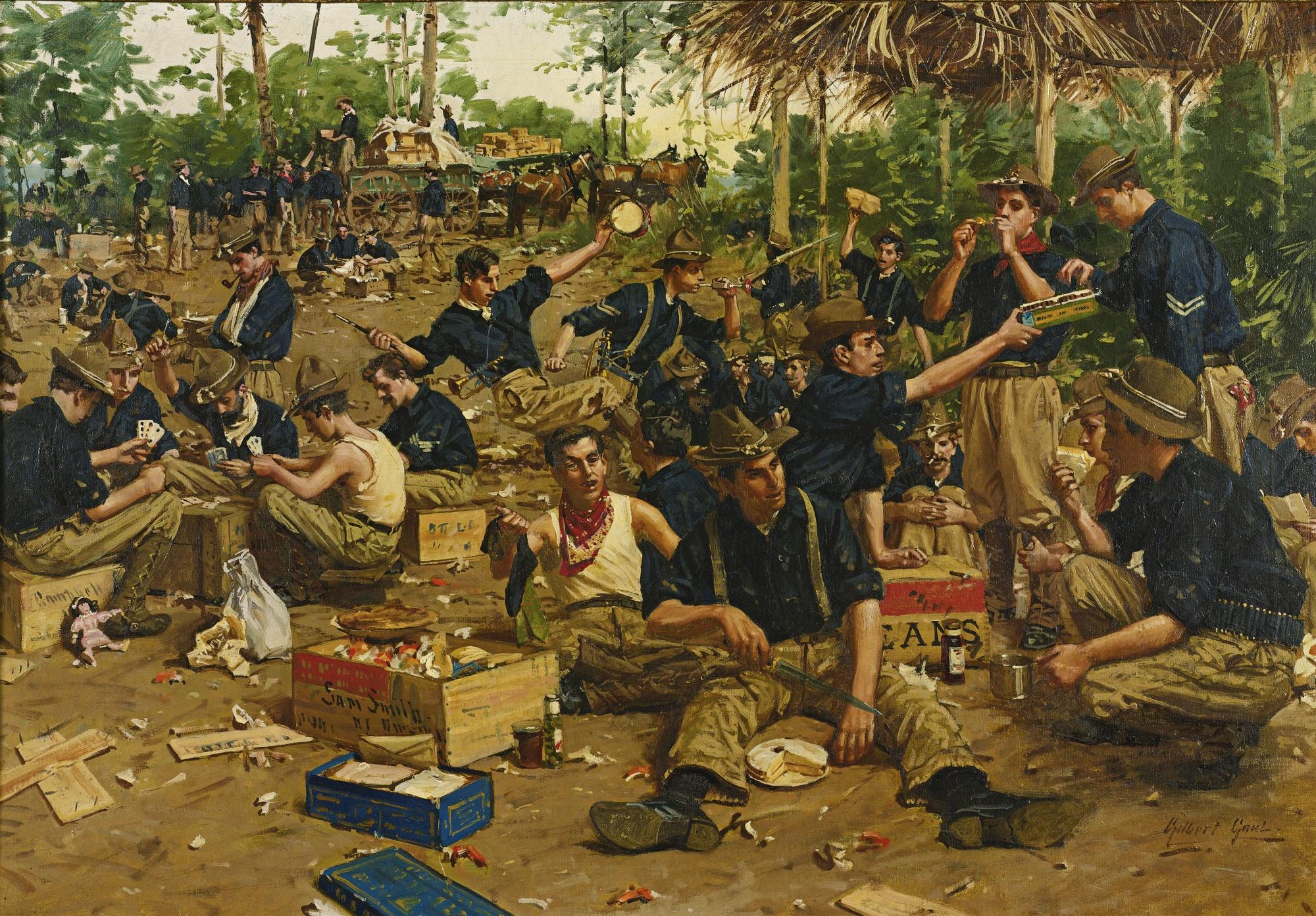 Gilbert Gaul - Christmas Day In Camp