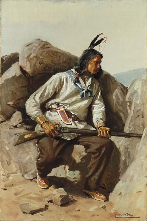 Gilbert Gaul - Indian Scout