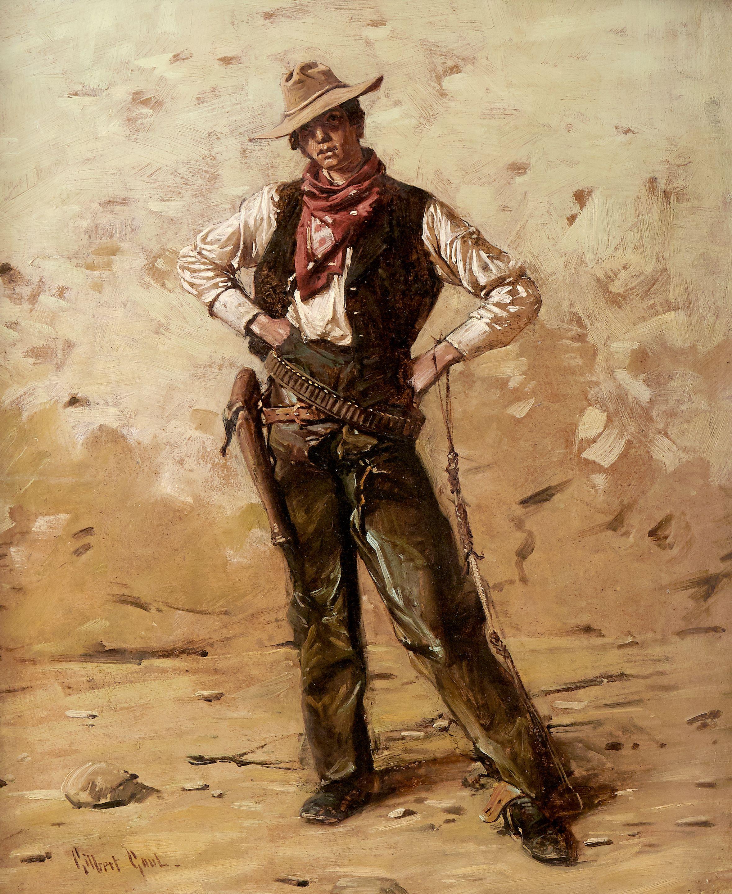 Gilbert Gaul - Portrait of the Cowboy