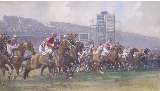 Gilbert Joseph Holiday - At The Start, The Grand National