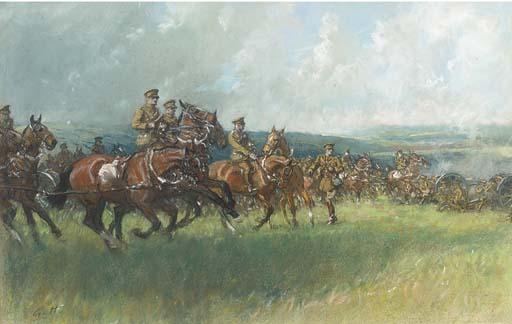 Gilbert Joseph Holiday - The Rocket Brigade At The Battle Of Leipzig, 1813; And The Rocket Troop, Royal Horse Artillery