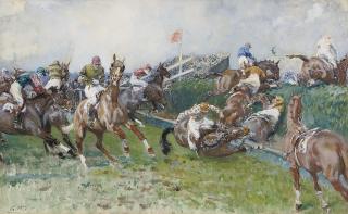 Gilbert Joseph Holiday - The water jump