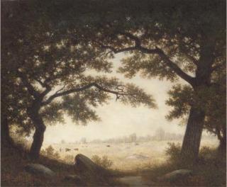 Gilbert Munger - Cattle grazing