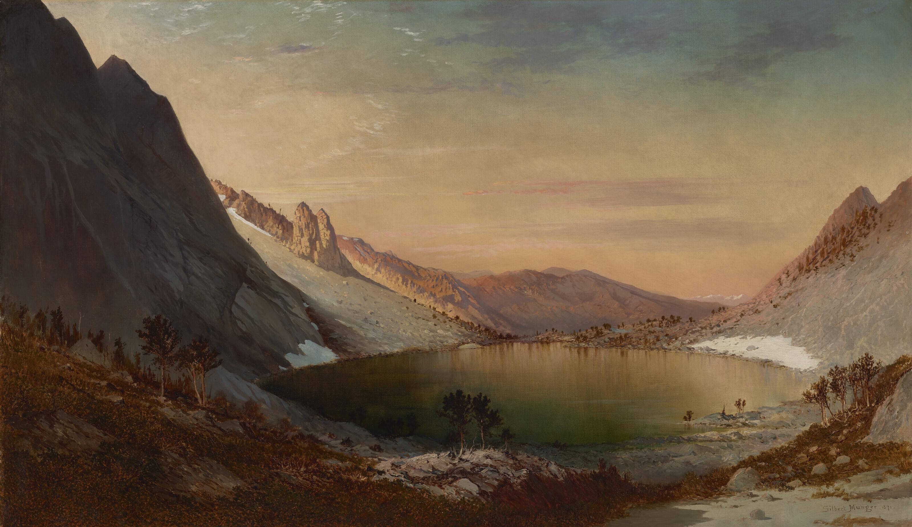 Gilbert Munger - Lake Marian, Humboldt Range, Nevada